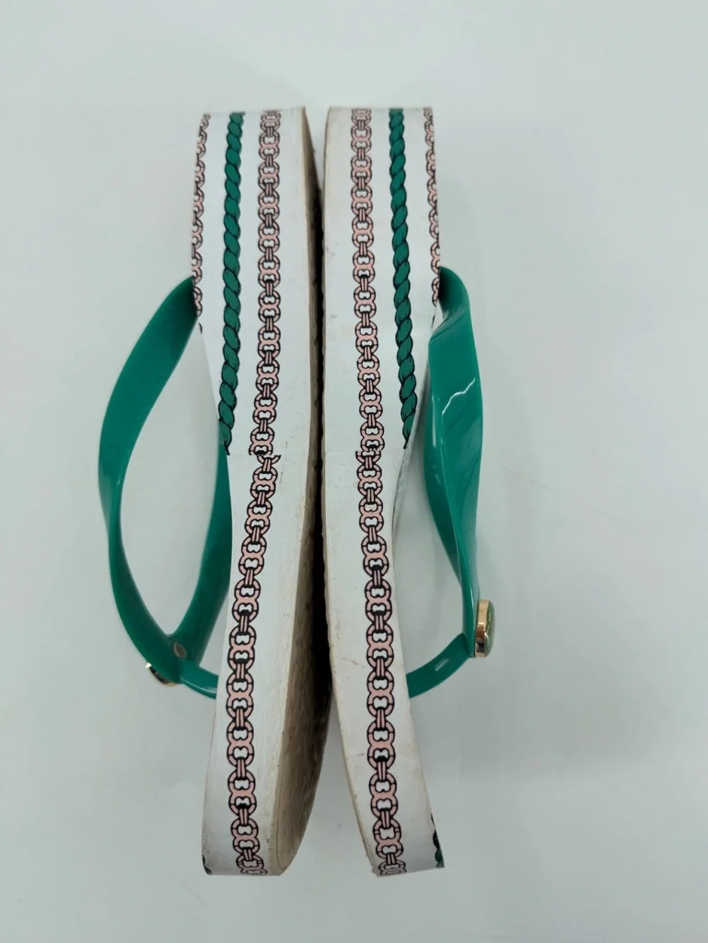Tory Burch Thong Platform Pool Slides Sandals 10